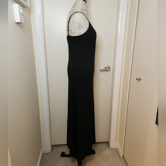 Talula Aritzia black jersey maxi dress - Picture 3 of 9
